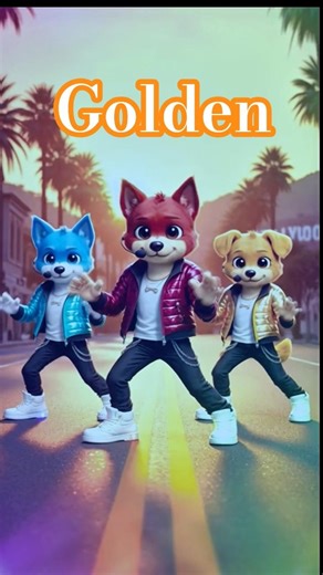 [KPop Demon Hunters – Stage Performance] “Golden” | HUNTR/X Dance Cover by The Dog Family | Netflix