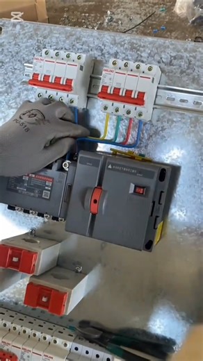 three phase mcb box#funny #electrician #automobile #viralvideos #machine