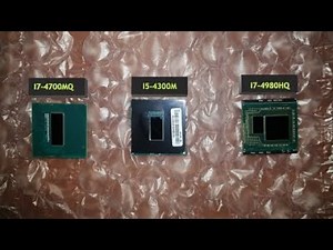 CPU UPGRADE T440P I7-4980HQ (English/Español)