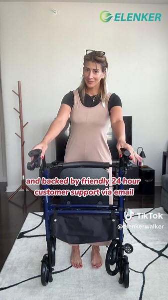 ELENKER YF-9007B Rollator Walker for Seniors