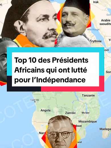 Top 10 Présidents Africains pour l’Indépendance