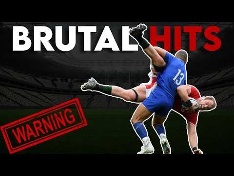 Rugby is Brutal | Big Hits & Huge Bump Offs