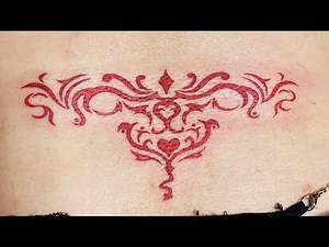 Womb Tattoo Time Lapse 淫紋-刺青縮時攝影(いんもん/淫紋)