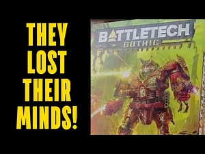 Catalyst Game Labs FULL MULTIVERSE CRINGE With New Battletech: Gothic
