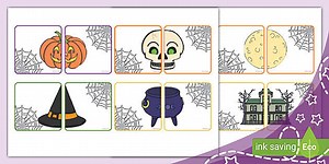 Halloween Matching Puzzle Game