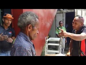 😳 Thief Caught After Stealing | Locked Up in a Shipping Container in PNG 🇵🇬