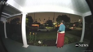 Doorbell camera captures terrifying screams