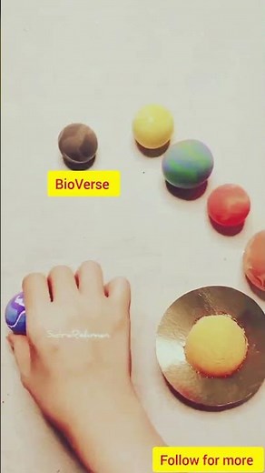 Solar System Project Model 🌞 | Easy Science Project for School | Planets Working Model