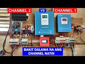 PAANO MAG SETTING NG ZAMDON CHARGE CONTROLLER SA 100ah LIFEPO4 BATTERY