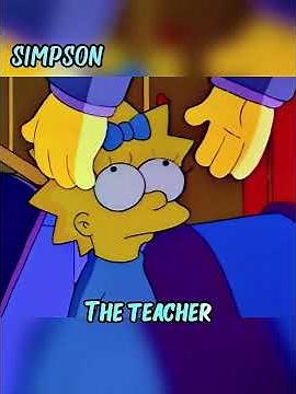 What happens when Maggie loses her pacifier #simpsons #thesimpsons #cartoon