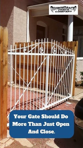 Custom Gates Built for Security, Style & Durability | Diamondback Fence Company #fence