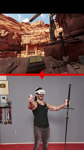 Sellsword Arts on Instagram: "Using a REAL Sword in VR! #vr #vrgaming #gaming"