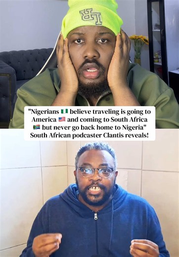 "Nigerians 🇳🇬 believe traveling is going to America 🇺🇸 and coming ... | clantis