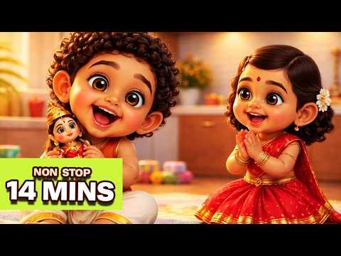 Non Stop Tamil Kids Songs | 14 Minutes Fun Rhymes | Puma Kidz Tamil