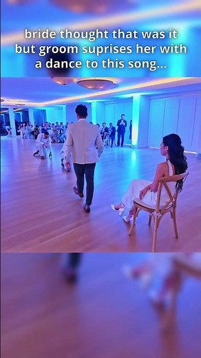 Groomsmen surprises BRIDE at WEDDING #wedding #weddingdance #surprise