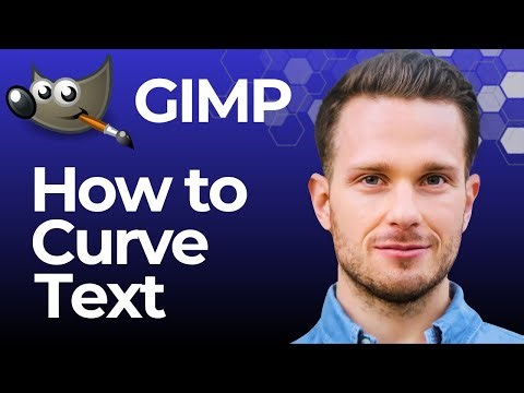 How to Make Curve Text in Gimp