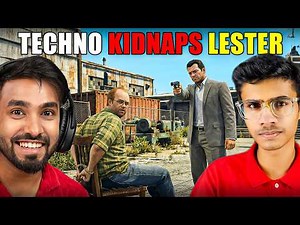 Techno Gamerz Kidnaps Lester In GTA 5 Real Life! | Tommy Vercetti