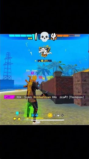 1v4💀#viral #trending ir#sunilff1625 #viralvideos #shorts #shortsviral #highlights