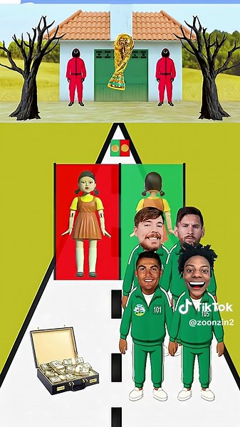 Ronaldo vs Messi: Kids Cartoon Adventure