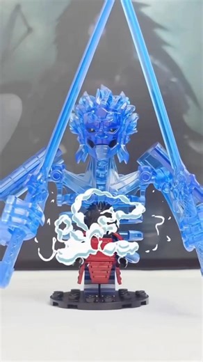merakit LEGO Uchiha Madara mode Susanoo#lego