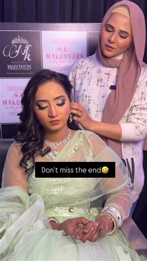 N.k Makeover & Academy | Don’t Miss the end 🤣 #nuzzkhan #makeup #instagood #makeupartist #instalove | Instagram