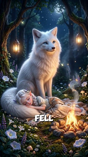 The Elf and the Fox in a Fairy Tale Forest Story #aivideo #viral #shorts #cozyambience #cute