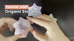 4.8K views · 42 reactions | Origami Paper Star Box  A little challenging, but it’s beautiful Tutorial Challenge: ⭐️⭐️⭐️⭐️/5 More tutorial, subscribe Youtube: https://www.youtube.com/TheIdeaKing Tutorial post:https://www.theideaking.com/2023/12/tutorial-160-origami-paper-star-box.html | The Idea King | Facebook