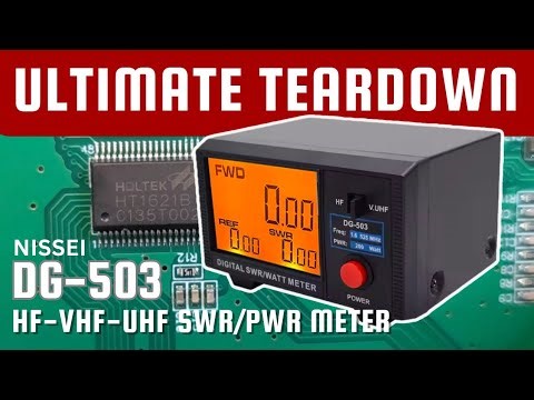 Nissei DG-503 VS Surecom: Which PWR Meter is Lying? Full Disassembly & Test