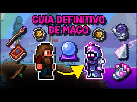 GUIA DE PROGRESSÃO DEFINITIVO DE MAGO NO TERRARIA 1.4.4.9!