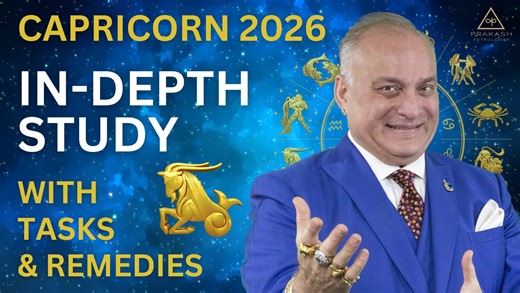 Capricorn 2026 Yearly Horoscope ⚠️ Please note ⚠️ This horoscope video is based on your Moon Sign and Rising Sign. 👉 LIMITED TIME OFFER! 👈 Click here to register and claim your free complimentary basic consultation: https://astrology.prakashastrologer.com/ (Offer subject to availability and may be modified or withdrawn at any time without notice. Limit of one complimentary consultation per person, for eligible new app members only, and must be booked within the stated time frame after registra