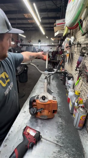 Fs56 full repair #mechanic #STIHL #repair #trimmer #smallengine #fypreelsシ゚viralシ | Michael the small engine guy