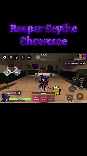 Hunty Zombie | How to get Reaper’s soullock and Reaper Scythe Showcase #roblox#robloxvng#huntyzombies#reaperscythe#showcase
