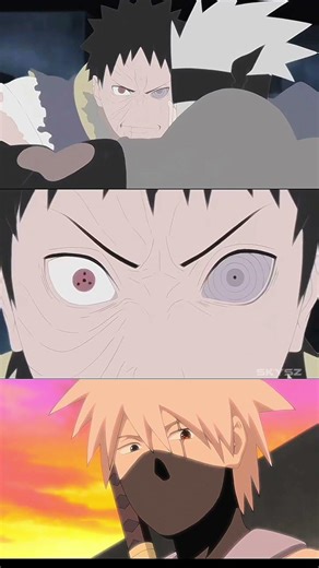 Kakashi Hatake & Obito Uchiha 🫂🥹📈 Friendship 🫂📈🥰#shorts #anime #manga #obito #kakashi #friendship