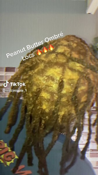 Peanut Butter Ombré Locs Tutorial by Nicci Nicole