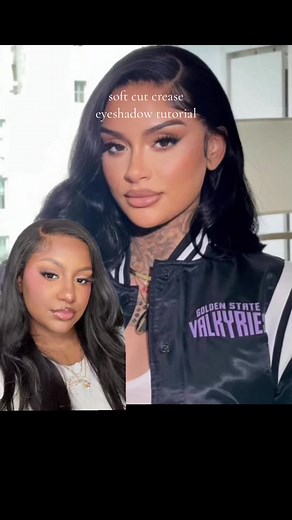 Recreating Kehlani's Stunning Look with a Soft Cut Crease | Makeup Tutorial