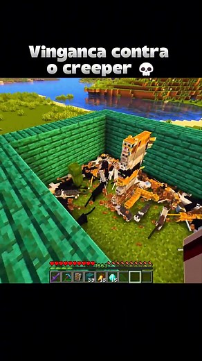 Vinganca Contra O Creeper | McBigness