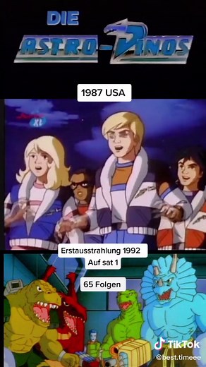 Die Astro-Dinos: Dino Zeichentrickserie aus den 90ern