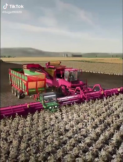 Big Harvesters at Play in Farming Simulator 19