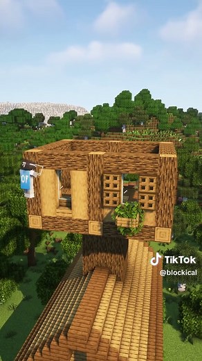 Construcción Fácil de Casa en Árbol en Minecraft