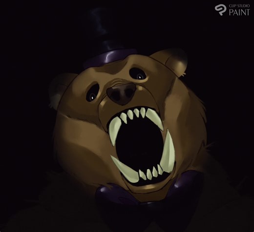 I posting the speed paint, since I don’t really like how the image itself came out…it’s it looks like the speed paint on my laptop but looks so different once i download it to post. Anywho Golden Freddy! #furry #art #Fnaf #goldenfreddyfnaf