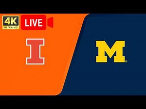 Michigan vs Illinois LIVE FHD | NCAAM February 27 | Men's College Basketball