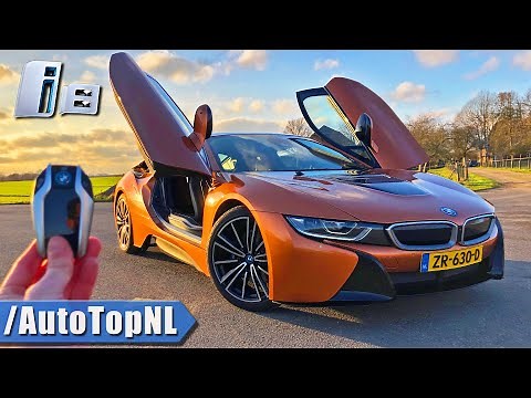 2020 BMW i8 Coupe REVIEW POV on AUTOBAHN (NO SPEED LIMIT) by AutoTopNL