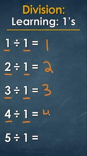 Divide by 1 in Seconds! Simple Math Trick 🎯