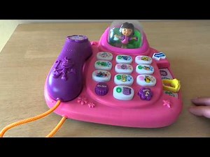 Vtech Nickelodeon Dora The Explorer Fun Telephone Toy For Kindergarten Kids