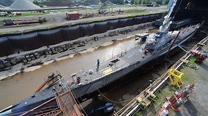 Repaired WWII submarine U.S.S. Cod to return to Cleveland; no public tours in Erie