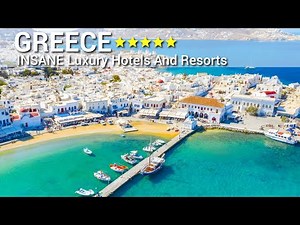 TOP 10 INSANE 5 Star Luxury Hotels And Resorts In GREECE | Amazing View | Part 1