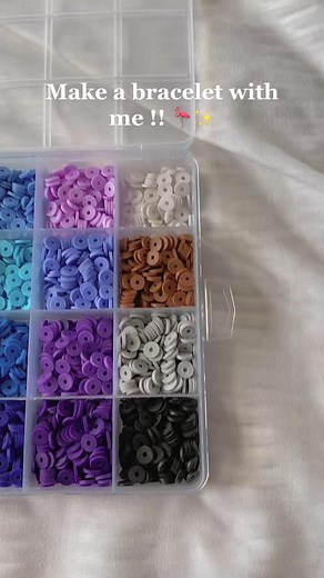 DIY Pink and Beige Clay Bead Bracelet Tutorial