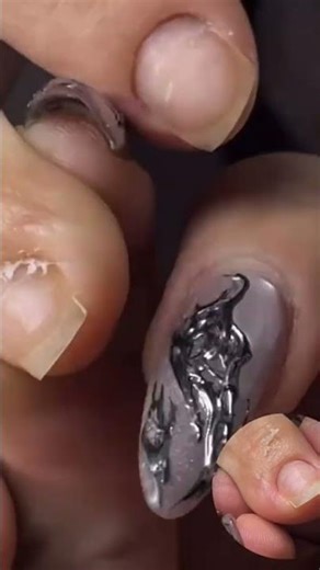 Satisfying Cuticle Clean-up: The Ultimate Pedicure Prep ✨#Pedicure #CuticleCare #NailTransformation🪄