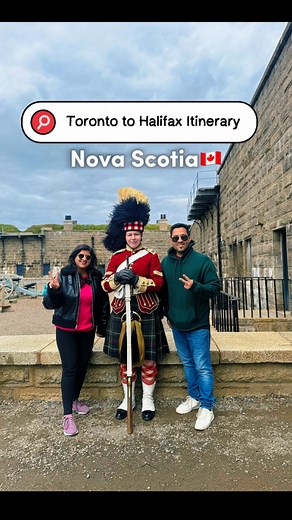 Toronto ✈️ Halifax, Nova Scotia Itinerary🇨🇦 1️⃣Halifax Waterfront Boardwalk: Stretching approximately 3 km along the harbor, the boardwalk features shops, restaurants, and attractions like the Maritime Museum of the Atlantic. 2️⃣Halifax Citadel National Historic Site: This star-shaped fort, constructed in 1749, offers panoramic views of the city and insights into Halifax’s military history. 3️⃣Halifax Public Gardens: These Victorian-era gardens, established in 1867, offer a serene escape with 