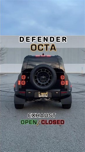 Defender OCTA V8 Exhaust Sounds!